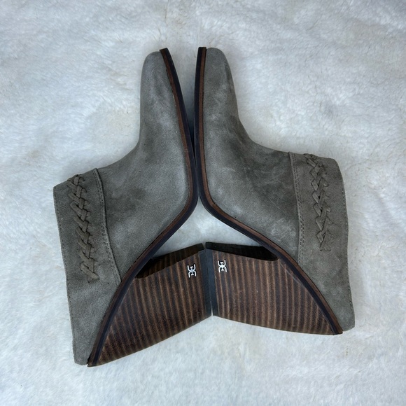 Sam Edelman Alison Leather Mule Heeled Boots 9 - Picture 6 of 10